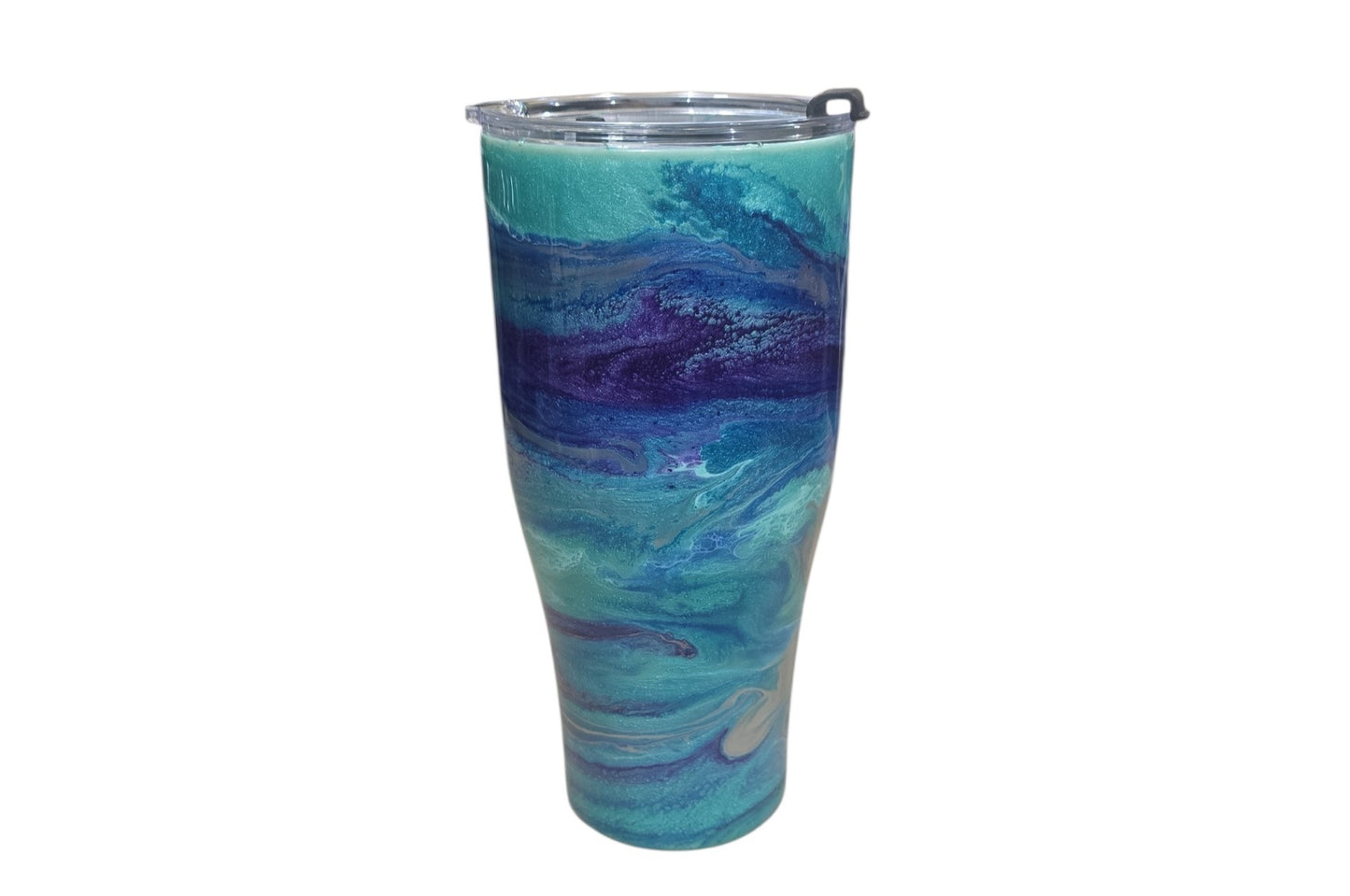 May 31st - 32 OZ MODERN CURVE COFFEE CADDY TUMBLER W/STRAW #20