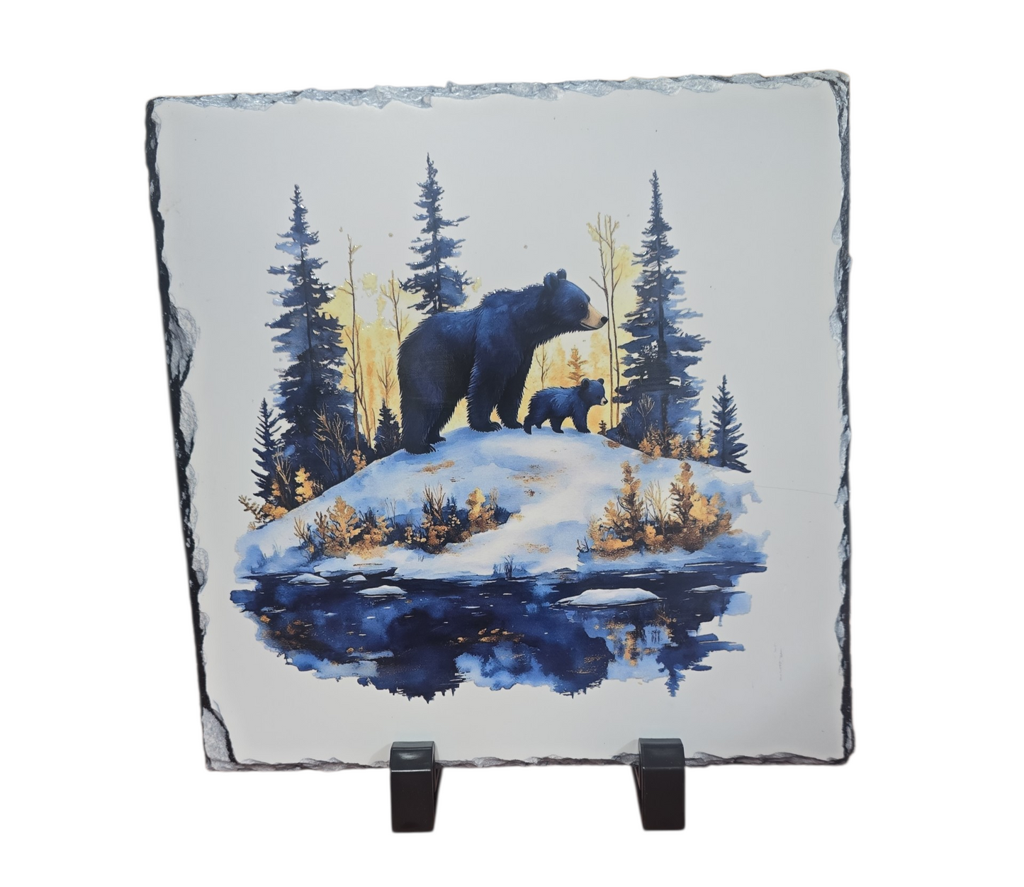 March 1st - 8 x 8 Rock Slate #48 Jeremy