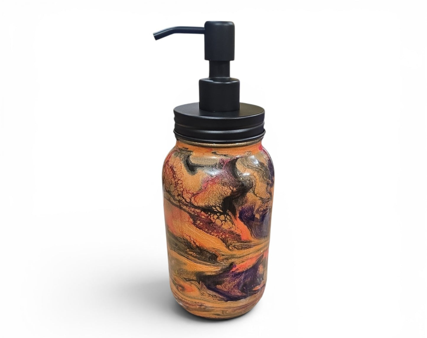 32 oz Glass Pump Bottle Dispenser