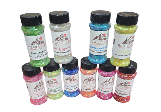 NEW - Iridescent Broken Glass Collection (10-Pack)