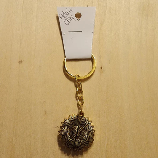 Keep F***G Going Sunflower Keychain