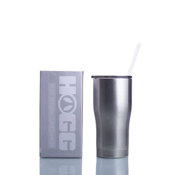 20 OZ MODERN CURVE TUMBLER W/ STRAW