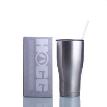 30 OZ MODERN CURVE TUMBLER W/STRAW